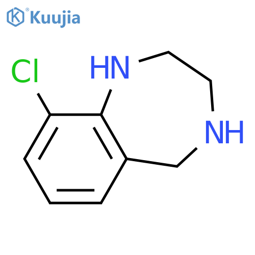 9-Chloro-2,3,4,5-tetrahydro-1H-benzo[e][1,4]diazepine structure