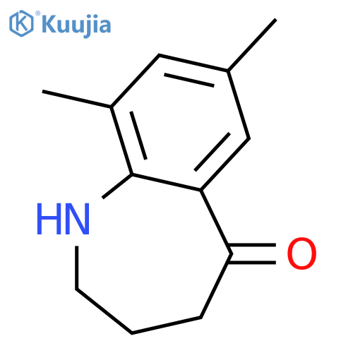 7,9-Dimethyl-3,4-dihydro-1H-benzo[b]azepin-5(2H)-one structure