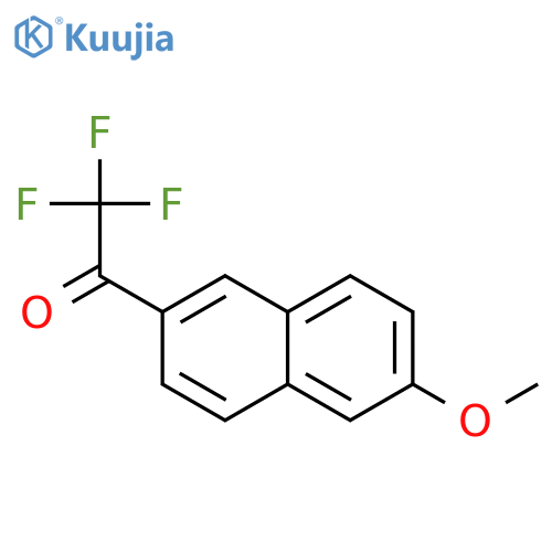 2,2,2-trifluoro-1-(6-methoxynaphthalen-2-yl)ethan-1-one structure