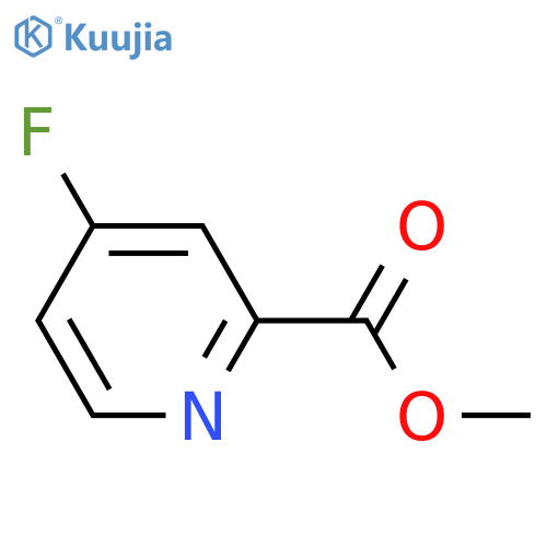 Methyl 4-fluoropicolinate structure