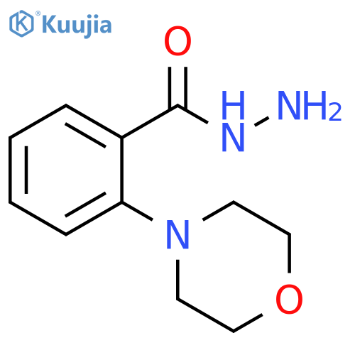 2-morpholin-4-ylbenzohydrazide structure