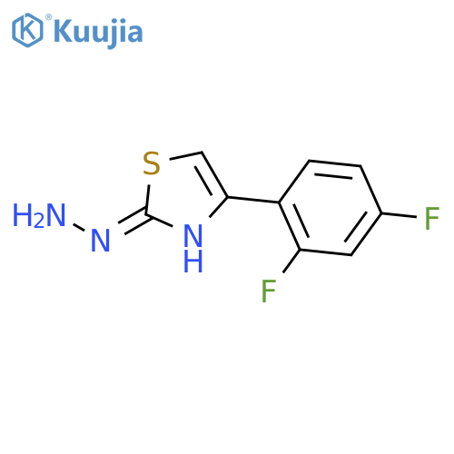 4-(2,4-DIFLUOROPHENYL)-2(3H)-THIAZOLONE HYDRAZONE structure