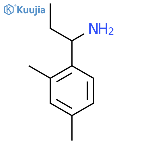1-(2,4-Dimethylphenyl)propan-1-amine structure