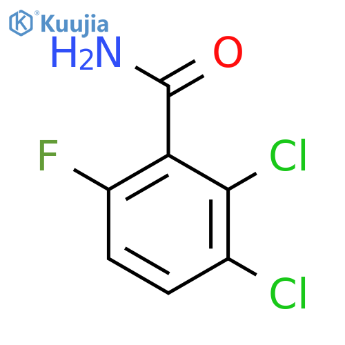 2,3-Dichloro-6-fluorobenzamide structure