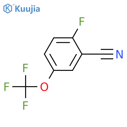 2-Fluoro-5-(trifluoromethoxy)benzonitrile structure