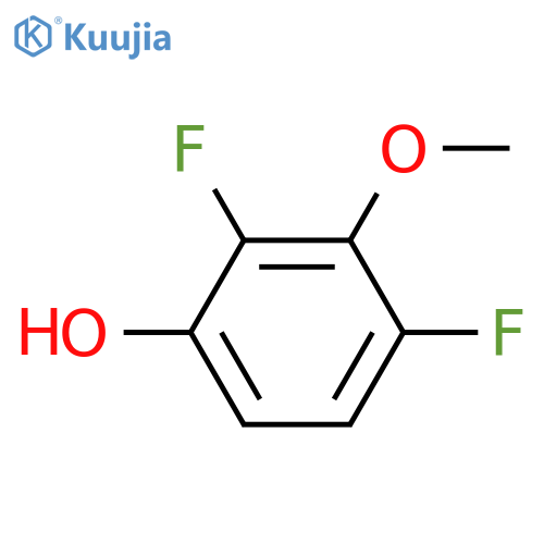 2,4-Difluoro-3-methoxyphenol structure