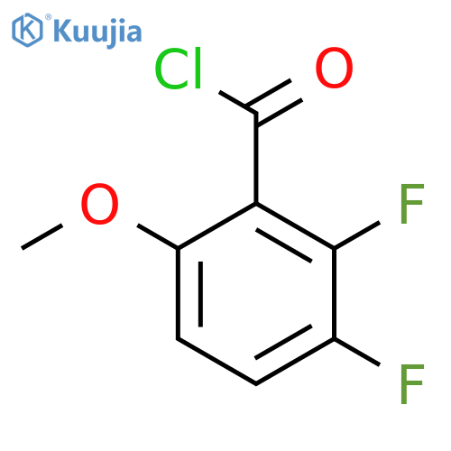2,3-Difluoro-6-methoxybenzoyl chloride structure