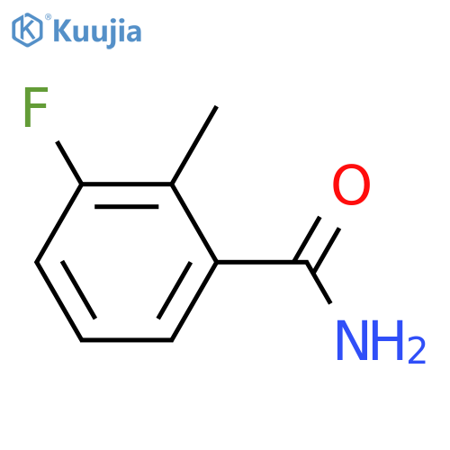 3-Fluoro-2-methylbenzamide structure