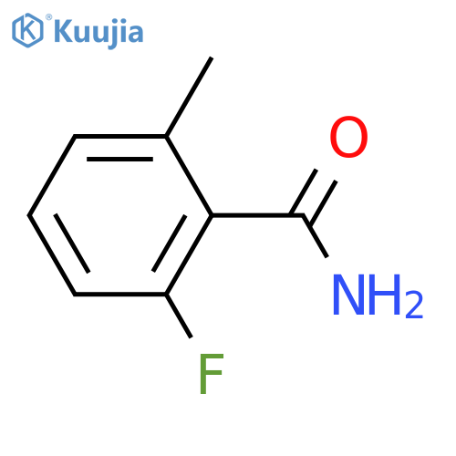 2-Fluoro-6-methylbenzamide structure