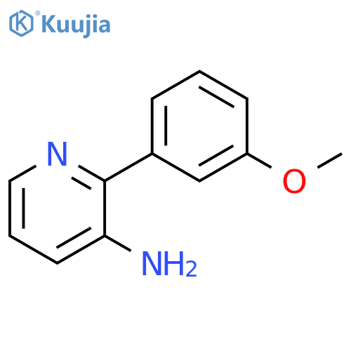 2-(3-methoxyphenyl)pyridin-3-amine structure