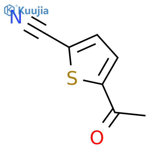 5-Acetylthiophene-2-carbonitrile structure
