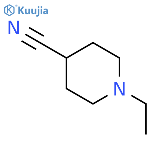 4-Piperidinecarbonitrile, 1-ethyl- structure