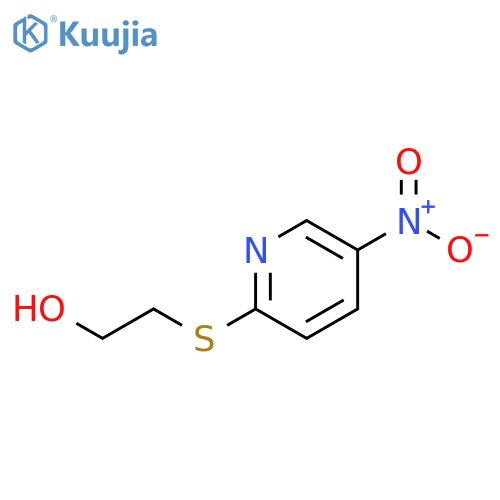 Ethanol, 2-[(5-nitro-2-pyridinyl)thio]- structure