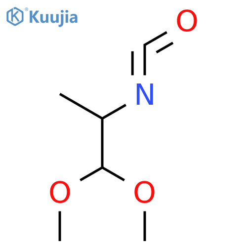 2-isocyanato-1,1-dimethoxypropane structure