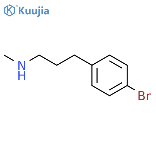 3-(4-Bromophenyl)-N-methylpropan-1-amine structure