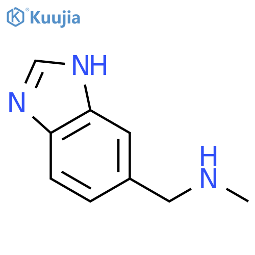 (1H-1,3-benzodiazol-5-yl)methyl(methyl)amine structure