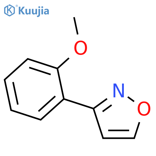 ISOXAZOLE, 3-(2-METHOXYPHENYL)- structure