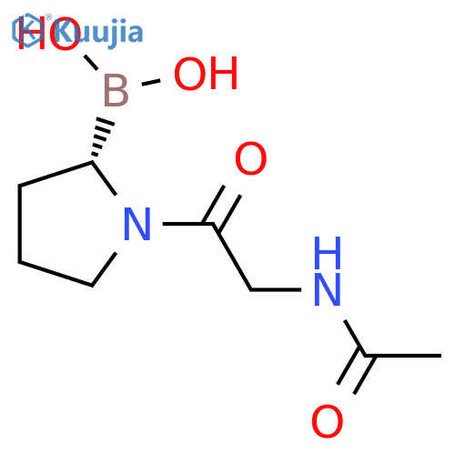 Ac-Gly-BoroPro structure