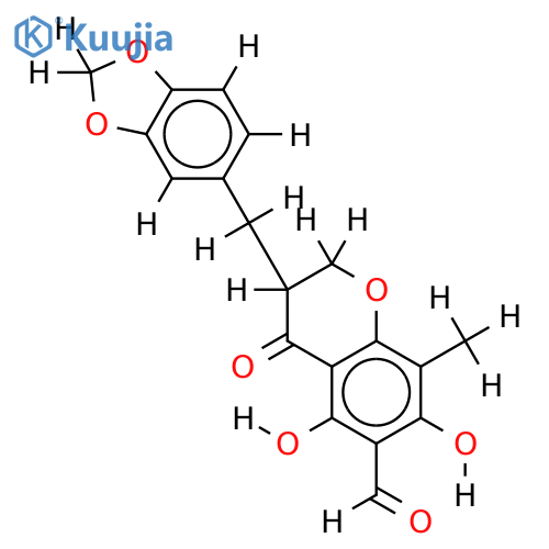 6-Formylisoophiopogonanone A structure