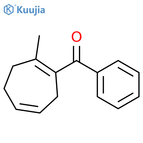 Methanone, (2-methyl-1,5-cycloheptadien-1-yl)phenyl- structure