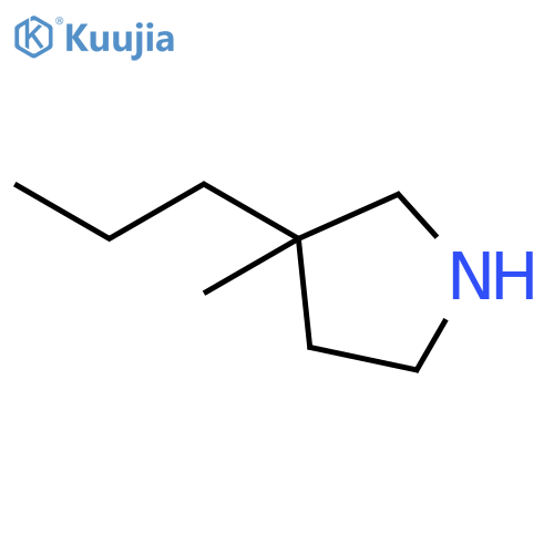 3-methyl-3-propylpyrrolidine structure