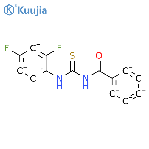N-(2,4-Difluorophenyl)CarbamothioylBenzamide structure
