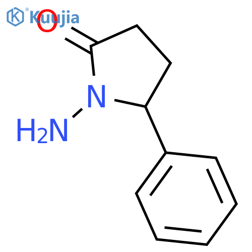 2-Pyrrolidinone, 1-amino-5-phenyl- structure