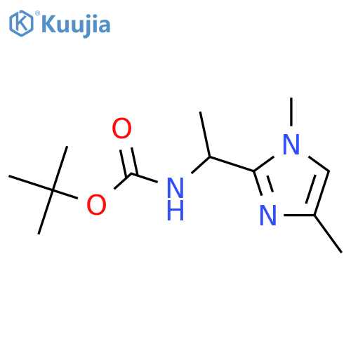 1-(1,4-Dimethyl-1h-Imidazol-2-Yl)-Ethyl-Carbamic Acid Tert-Butyl Ester structure