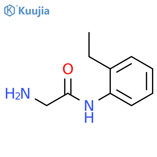 Acetamide, 2-amino-N-(2-ethylphenyl)- structure