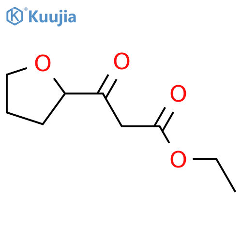 Ethyl 3-Oxo-3-(2-tetrahydrofuryl)propanoate structure