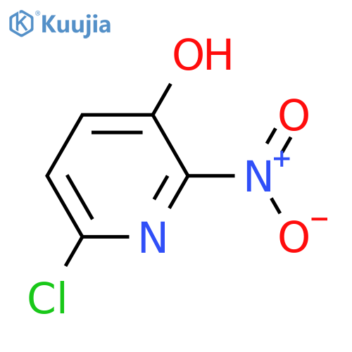 6-chloro-2-nitro-pyridin-3-ol structure