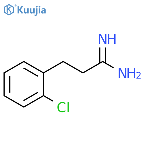 Benzenepropanimidamide,2-chloro- structure
