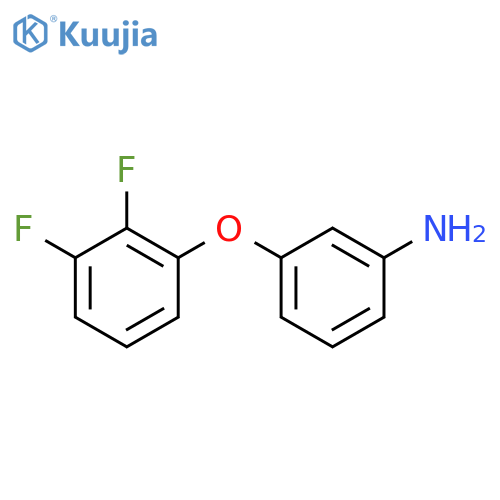 Benzenamine,3-(2,3-difluorophenoxy)- structure