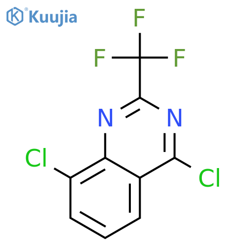 4,8-Dichloro-2-(trifluoromethyl)quinazoline structure
