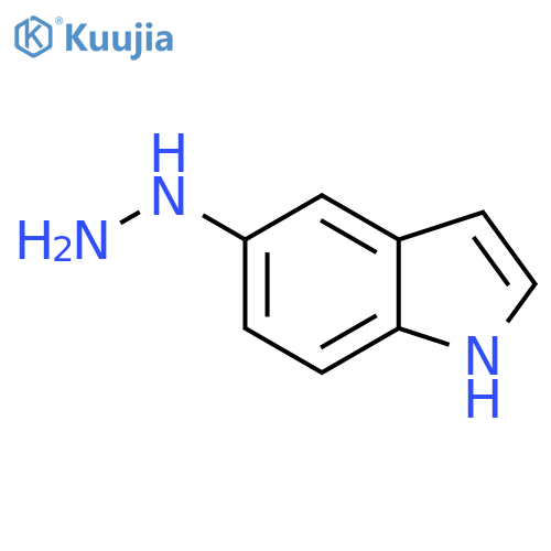5-hydrazinyl-1H-indole structure