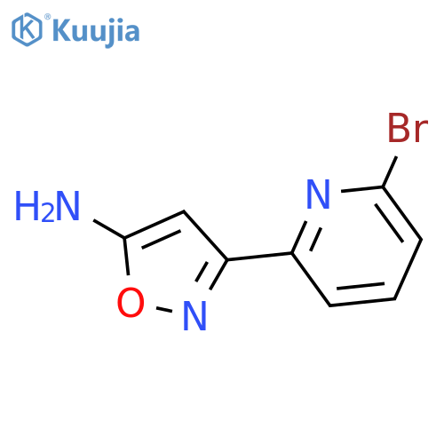 3-(6-Bromo-pyridin-2-Yl)-isoxazol-5-ylamine structure
