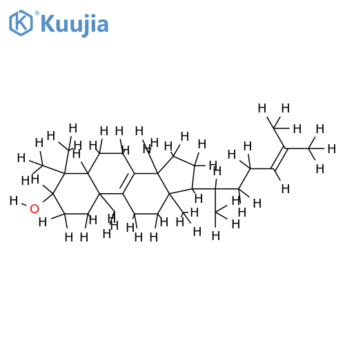 (10S)-3c-Hydroxy-4.4.10r.13c.14t-pentamethyl-17c-((R)-1.5-dimethyl-hexen-(4)-yl)-(5tH)-Delta8-tetradecahydro-1H-cyclopenta[a]phenanthren structure