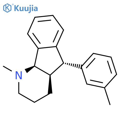 1H-Indeno[1,2-b]pyridine,2,3,4,4a,5,9b-hexahydro-1-methyl-5-(3-methylphenyl)-, (4aa,5a,9ba)- (9CI) structure