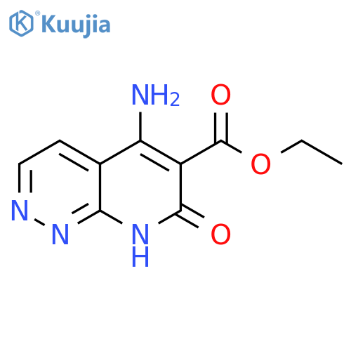 5-amino-7,8-dihydro-7-oxo-Pyrido[2,3-c]pyridazine-6-carboxylic acid ethyl ester structure