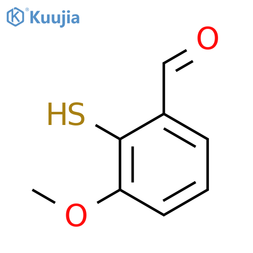 3-methoxy-2-sulfanylbenzaldehyde structure