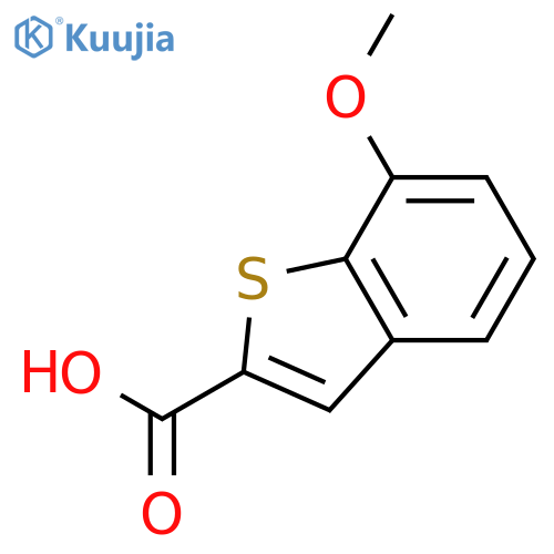 7-Methoxybenzobthiophene-2-carboxylic Acid structure