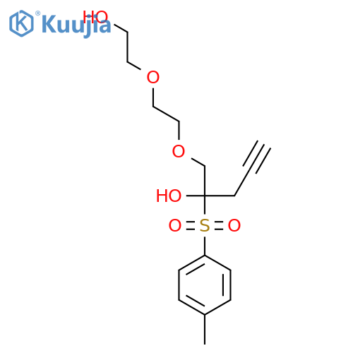 TOSYL-PROPARGYL-TRIETHYLENE GLYCOL structure