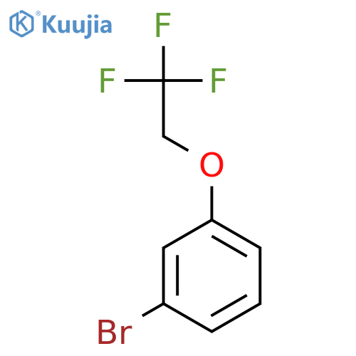 1-Bromo-3-(2,2,2-trifluoroethoxy)benzene structure