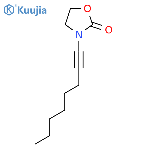 3-(Oct-1-yn-1-yl)oxazolidin-2-one structure