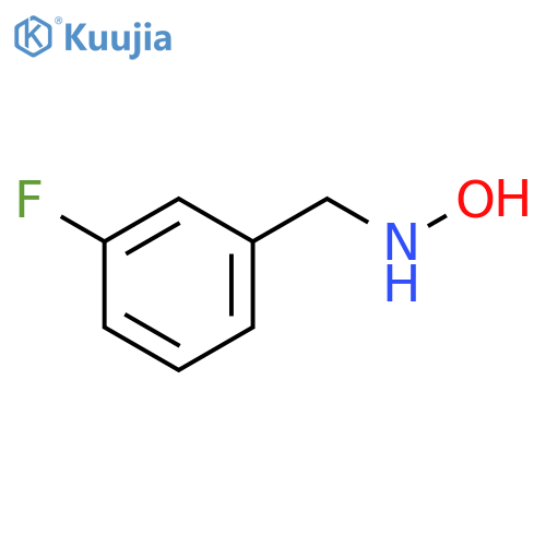 N-(3-fluorophenyl)methylhydroxylamine structure