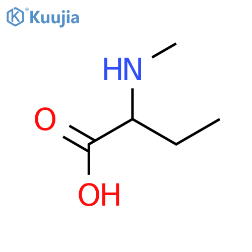 (2R)-2-(methylamino)butanoic acid structure