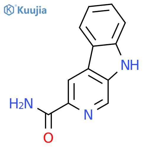 9H-Pyrido[3,4-b]indole-3-carboxamide structure