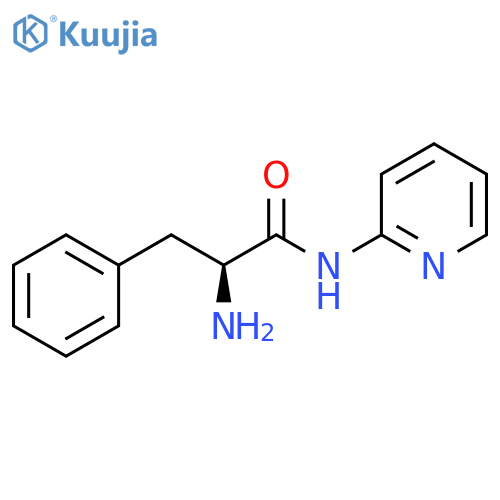 (S)-2-Amino-3-phenyl-N-(pyridin-2-yl)propanamide structure