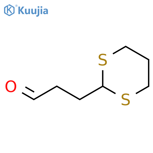 1,3-Dithiane-2-propanal structure
