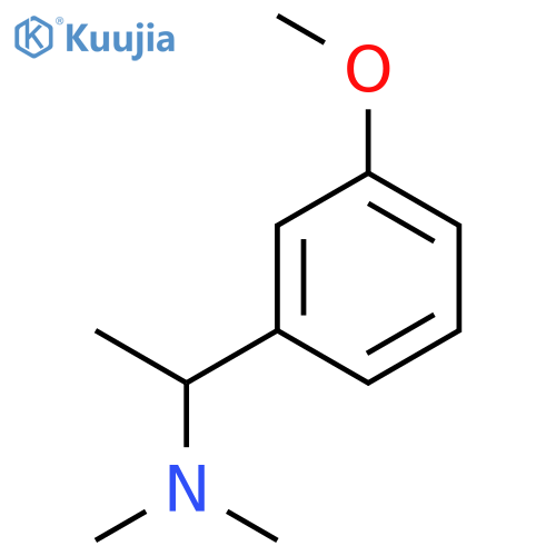 (S)-1-(3-Methoxyphenyl)-N,N-dimethylethanamine structure
